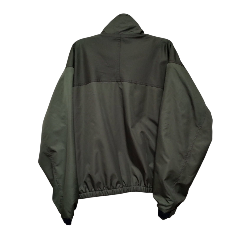 Polo Sport Puffer Vintage 90s Windbreaker with Fleece Lining Pockets XL Olive - Picture 4 of 12